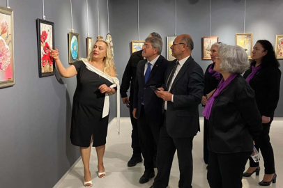 Mudanya’da Sermegle Taş Tablo Sergisi Açıldı