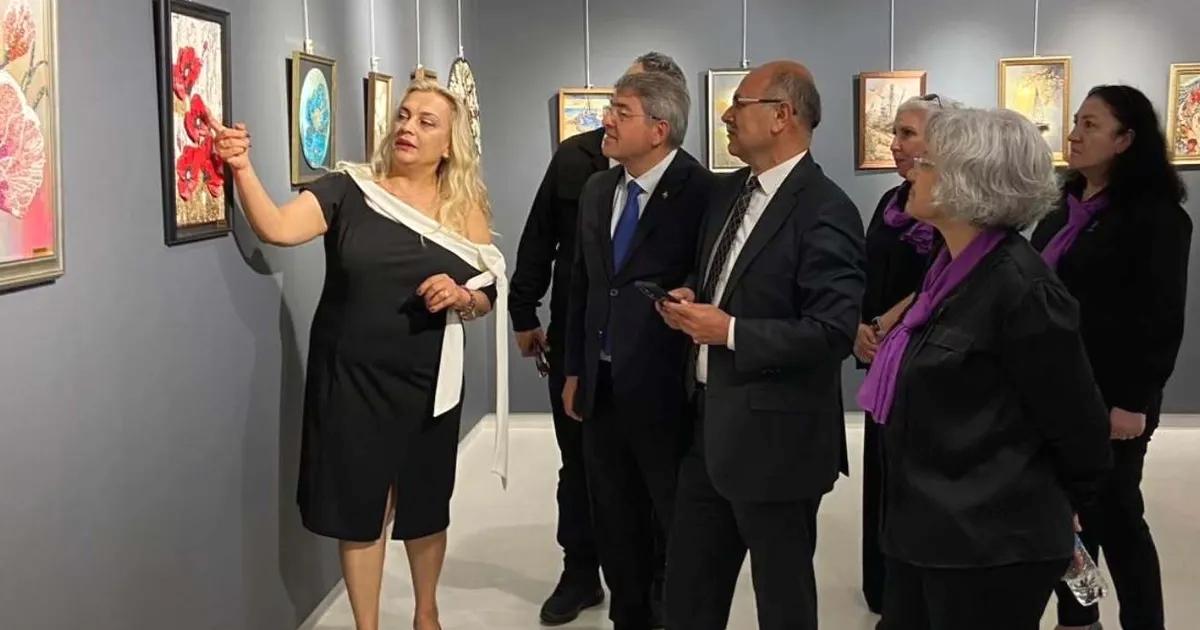 Mudanya'da Sermegle Taş Tablo Sergisi, sanatseverleri eşsiz eserlerle buluşturuyor. Detaylar