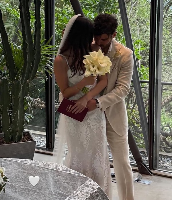 Nesrin Cavadzade'nin Gizlice Düğünü ve Sürpriz Gelinlik Paylaşımı