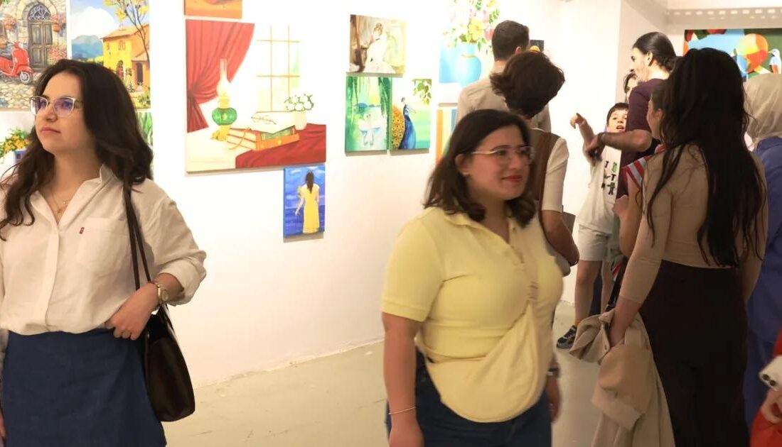 Nilüfer’de düzenlenen Resim Atölyeleri Sergisi, sanatseverlere kapsamlı ve ilgi çekici