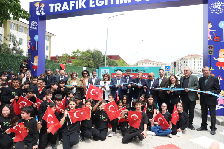 Nilüfer’de Trafik Eğitim Sokağı açıldı