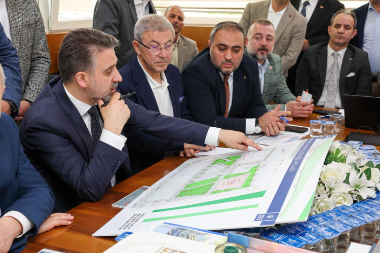 Orhangazi’de Büyükşehir yatırım ziyaretleri