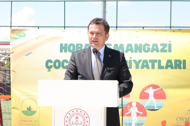 Osmangazi Çocuk Olimpiyatları yoğun ilgi gördü