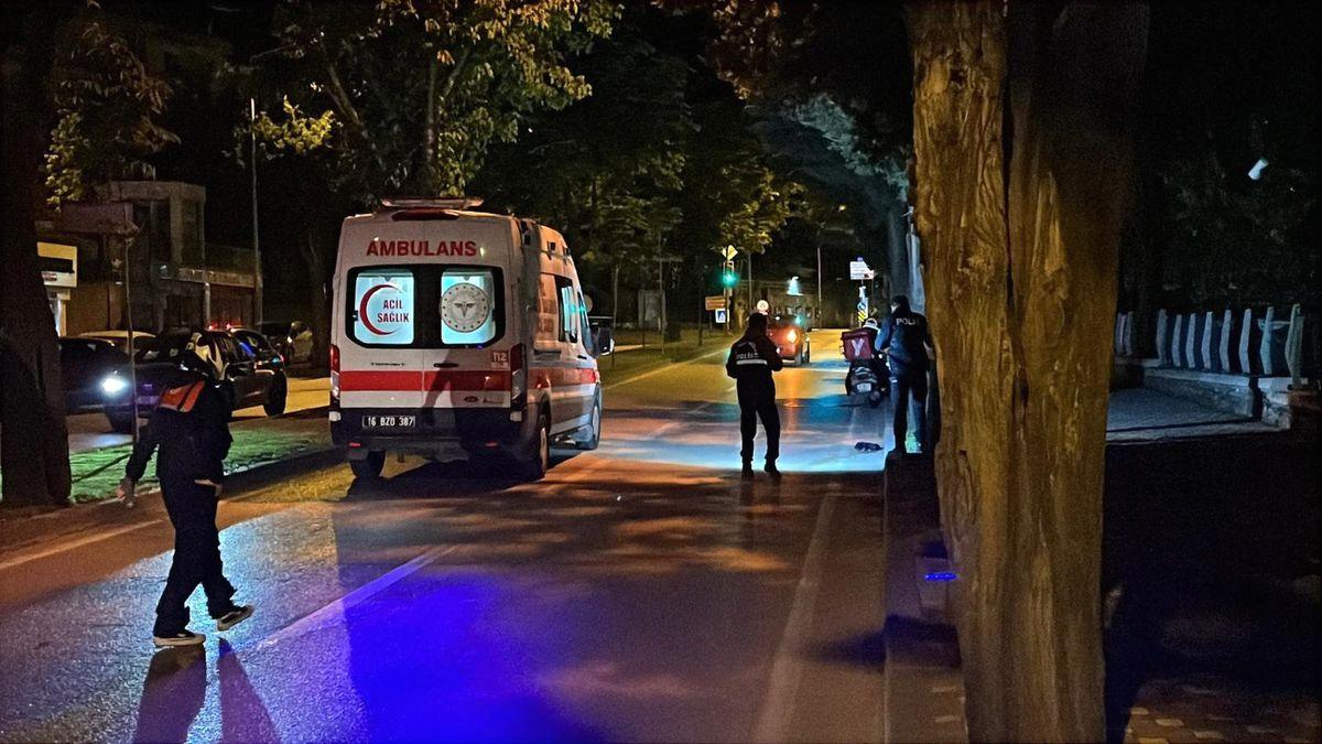 Osmangazi'de meydana gelen motosiklet kazasında maalesef bir kişi hayatını kaybetti.