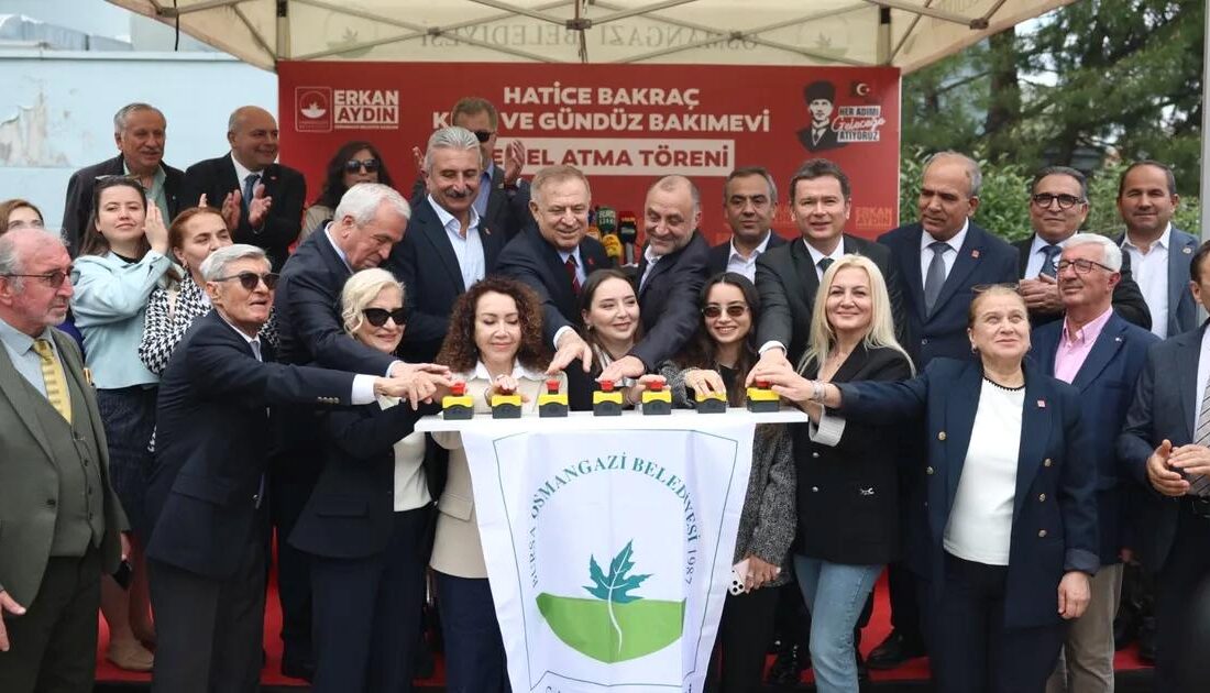 Osmangazi'de yeni kreş temel atma töreniyle eğitim alanında önemli adımlar