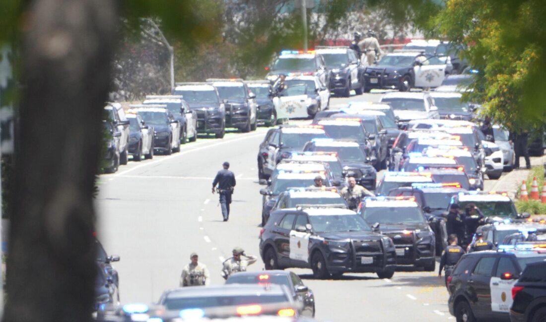 San Diego'daki İslami Merkezi'nde silahlı saldırı alarmı paniğe neden oldu.
