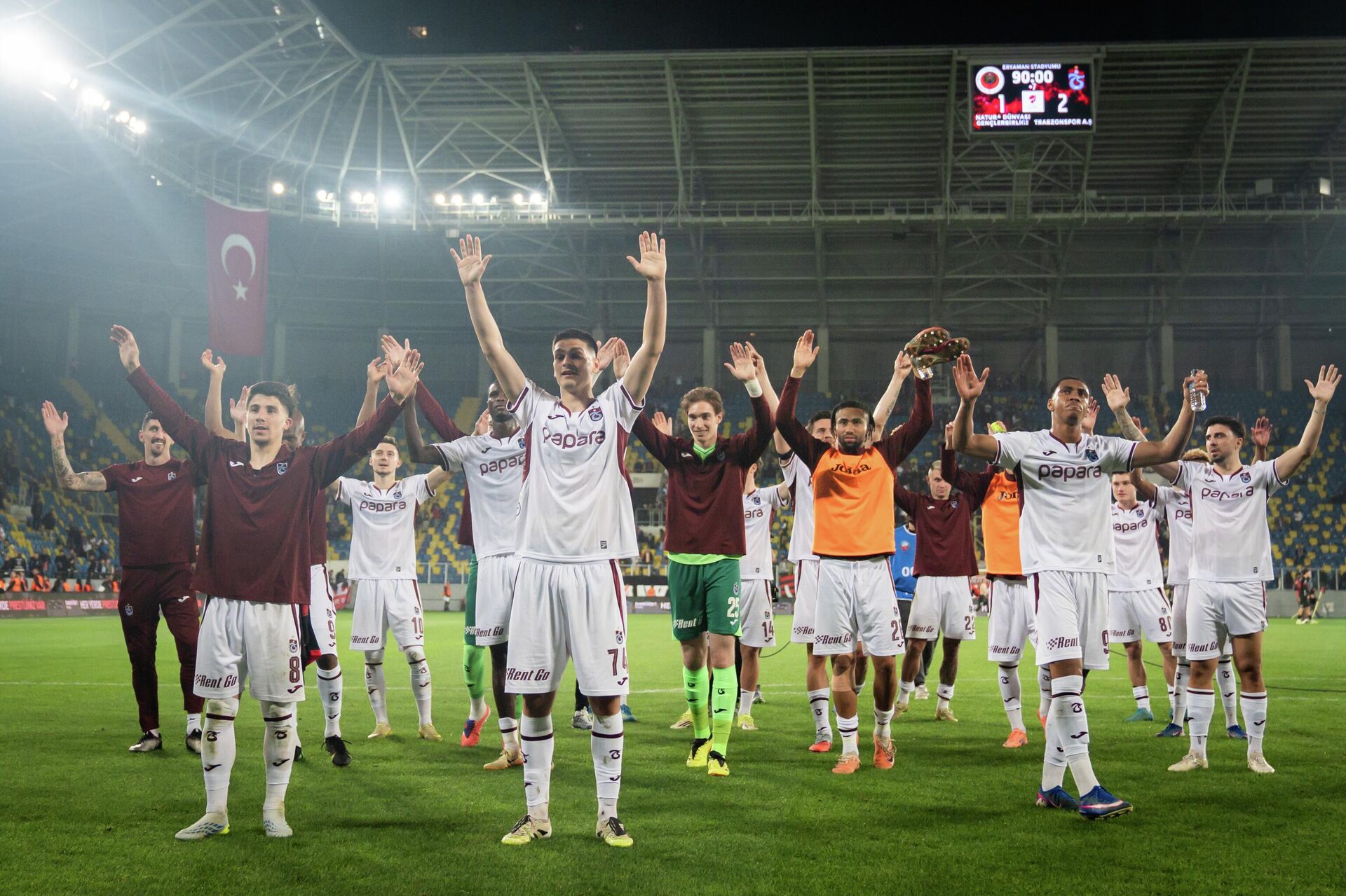 Trabzonspor'dan Zorlu Yarı Final Mücadelesi