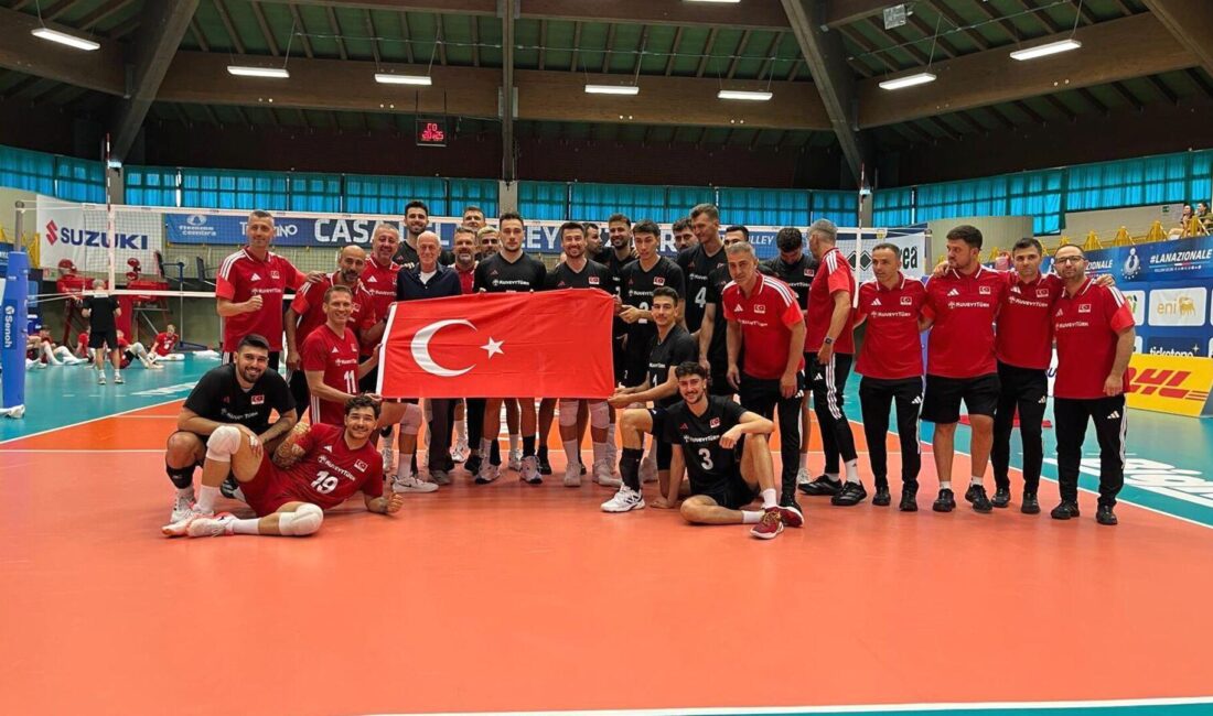 Türkiye Voleybol Takımı, İtalya maçını kazanarak büyük bir başarı elde
