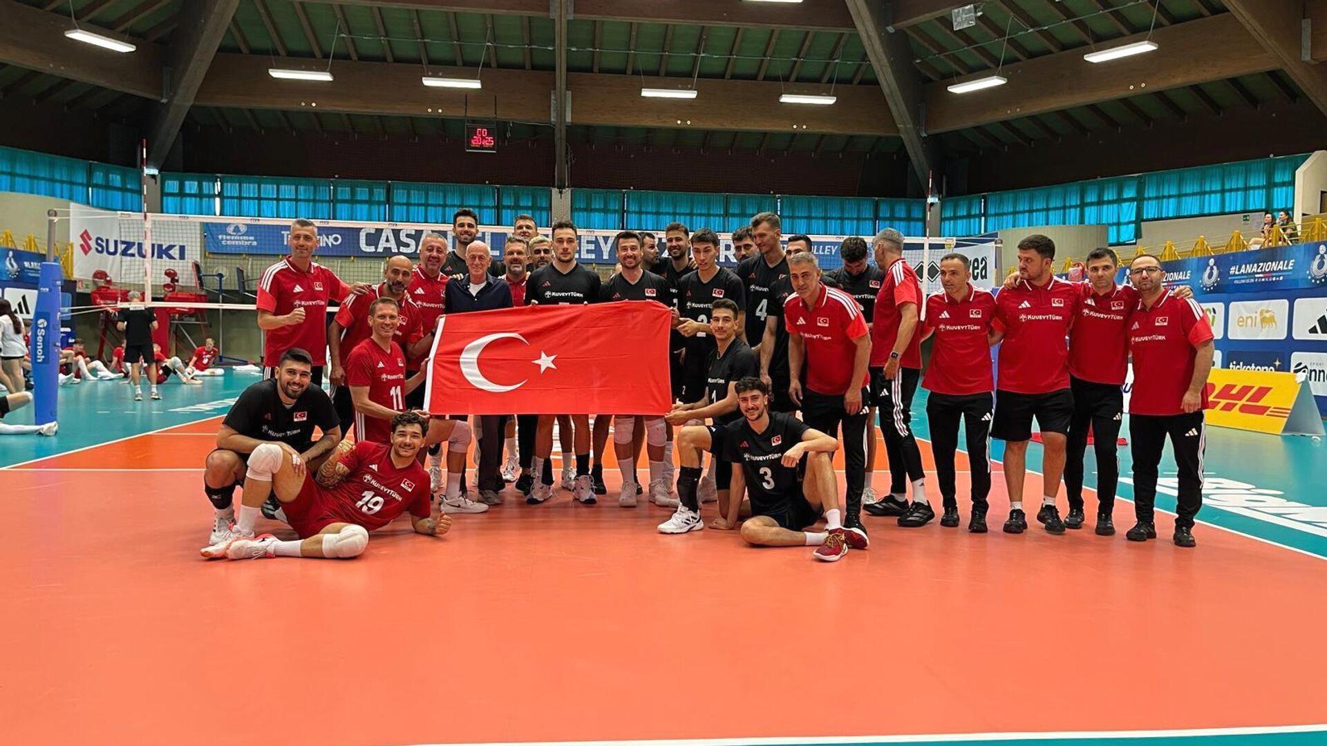 Türkiye Voleybol Takımı, İtalya maçını kazanarak büyük bir başarı elde