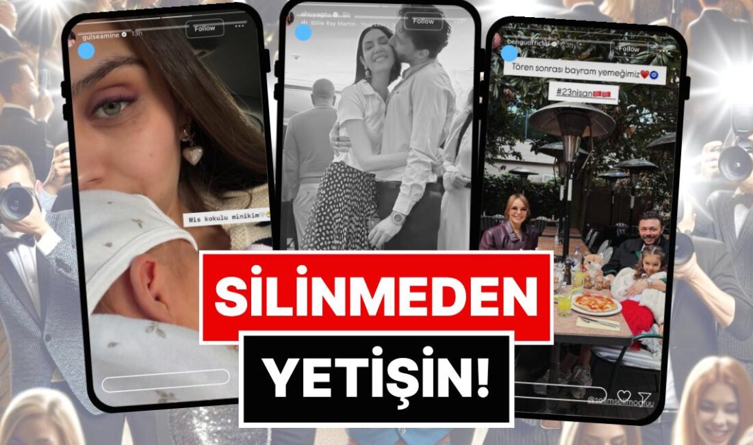Ünlülerin en yeni sosyal medya hikaye güncellemeleri ve güncel paylaşımlarını