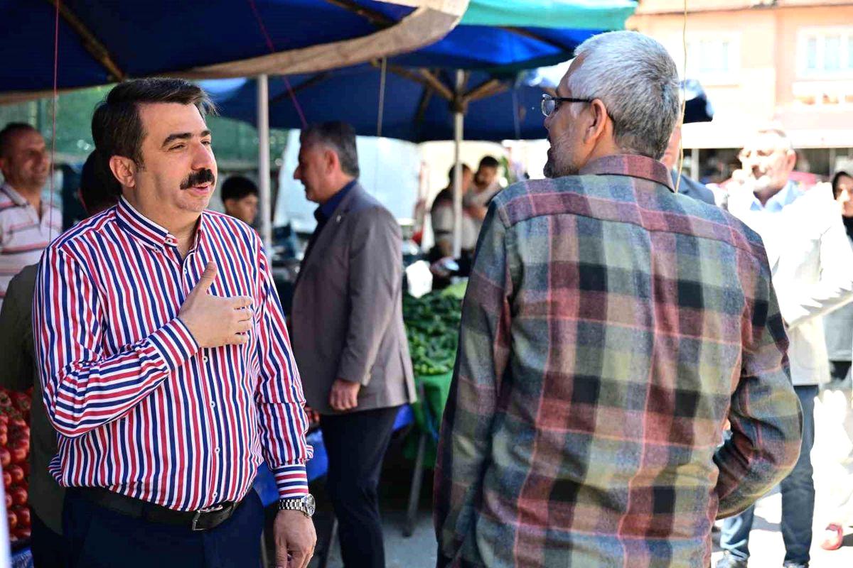 Yıldırım'da bayram ziyaretleri ve esnaf davetleri ile geleneksel kutlamalara katılımı