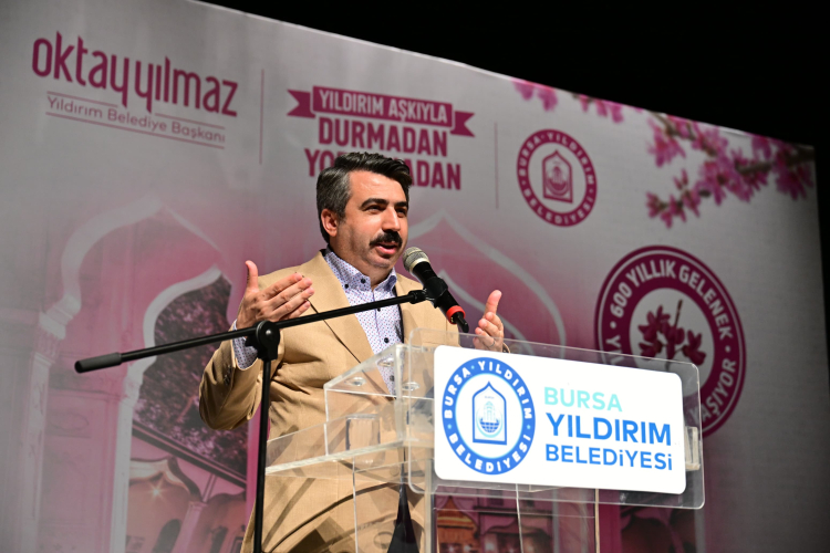 Yıldırım'da Erguvan Bayramı kutlamaları