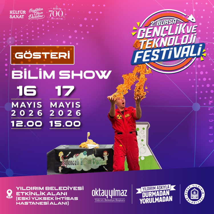 Yıldırım’da Gençlik ve Teknoloji Festivali