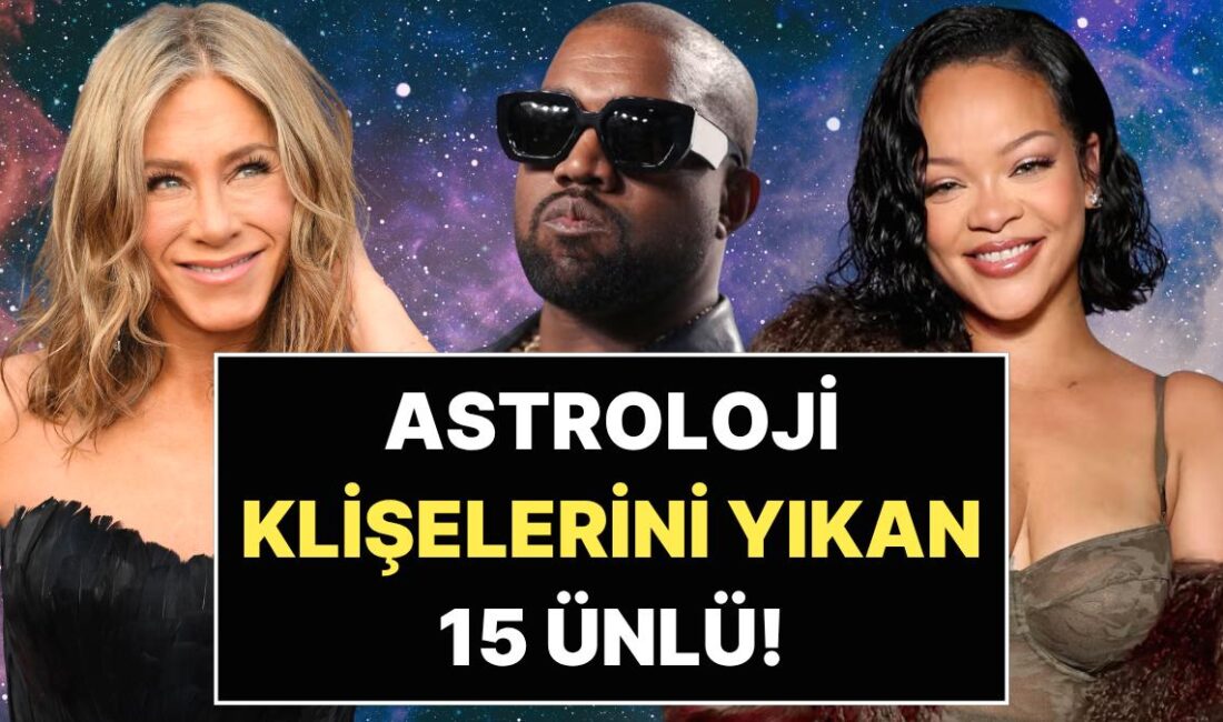 Ünlülerin burçlarıyla ilgili şaşırtıcı ve çelişkili yüzlerini keşfedin. Yıldızların gizemli