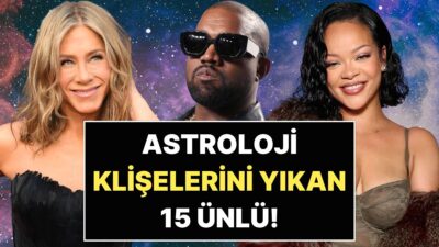 Ünlülerin burçlarıyla ilgili şaşırtıcı ve çelişkili yüzlerini keşfedin. Yıldızların gizemli