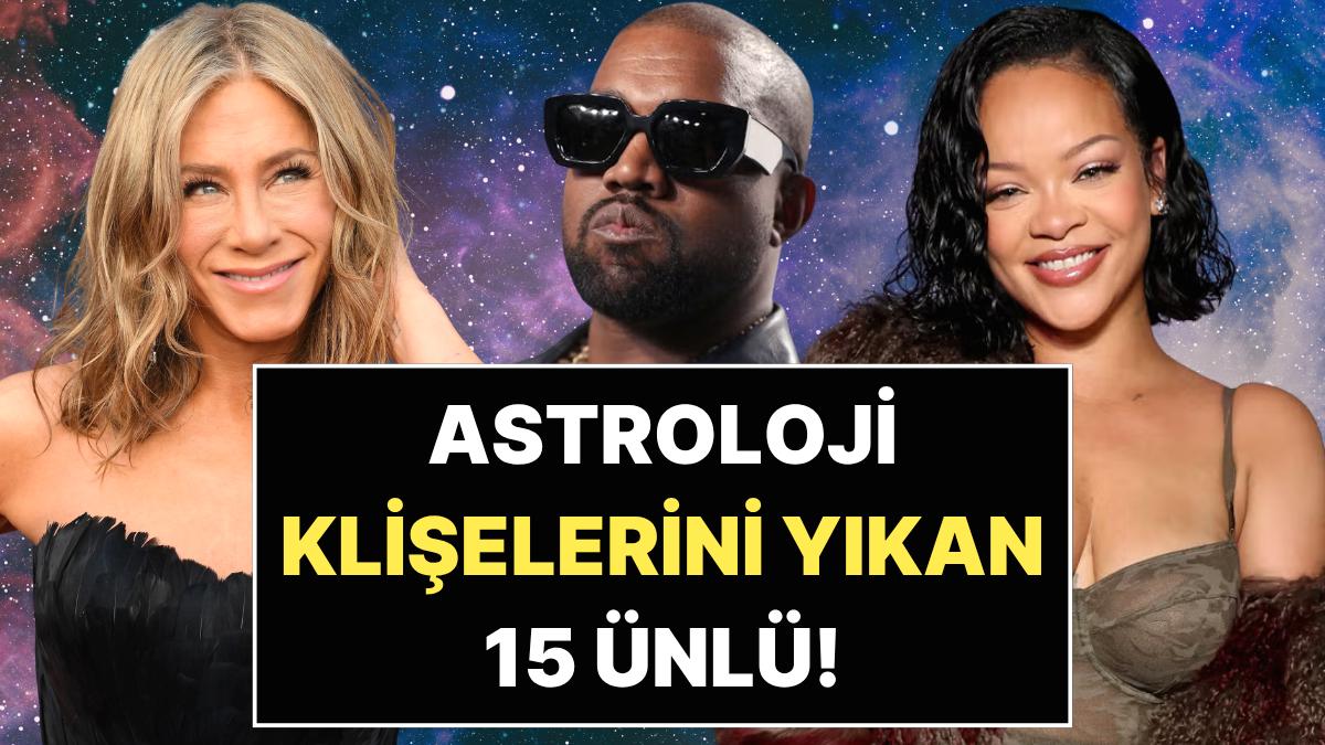 Ünlülerin burçlarıyla ilgili şaşırtıcı ve çelişkili yüzlerini keşfedin. Yıldızların gizemli