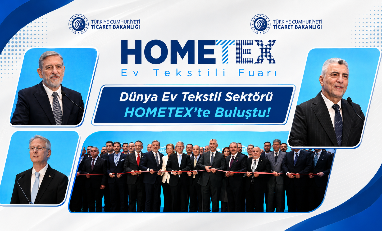 Türkiye’nin en büyük, dünyanın ise sayılı ev tekstili organizasyonları arasında