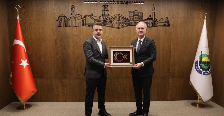 İNEGÖL’DE DEVAM EDEN YATIRIMLARI YERİNDE İNCELEYEN BURSA BÜYÜKŞEHİR BELEDİYESİ BAŞKAN