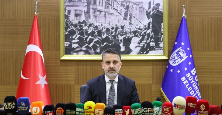 Bursa Büyükşehir Belediyesi Başkan Vekili Şahin Biba, belediye ile Tüm-Bel-Sen
