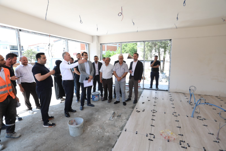 Bursa Alanyurt Meydan Projesi Tamamlanıyor