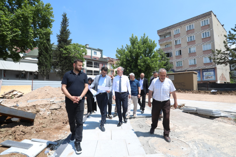 Bursa Alanyurt Meydan Projesi Tamamlanıyor