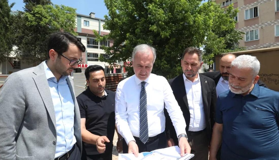 Bursa Alanyurt Meydan Projesi tamamlanmak üzere. Modern ve erişilebilir alanlar