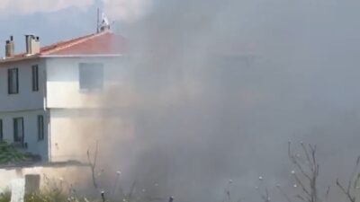Bursa Karacabey'deki çiftlik yangını kontrol altına alındı. Güvenlik ekipleri olay