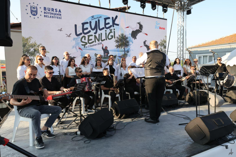 Bursa Leylek Şenliği renkli geçti