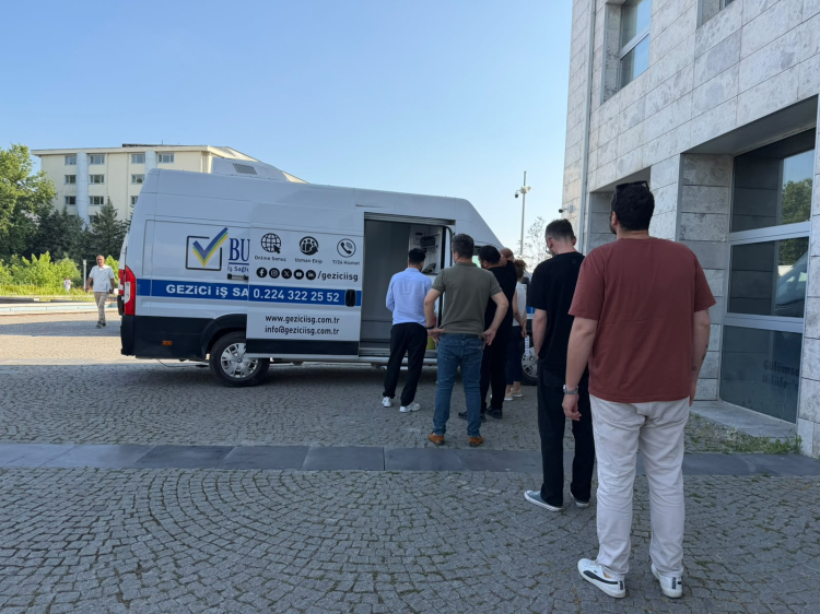 Bursa Nilüfer'de Çalışanlara Sağlık Taraması