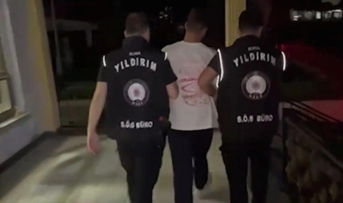 Bursa'da 12,5 yıl hapis cezasıyla aranan şüpheli yakalandı. Güvenlik güçleri