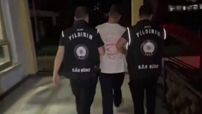 Bursa'da 12,5 yıl hapis cezasıyla aranan şüpheli yakalandı. Güvenlik güçleri