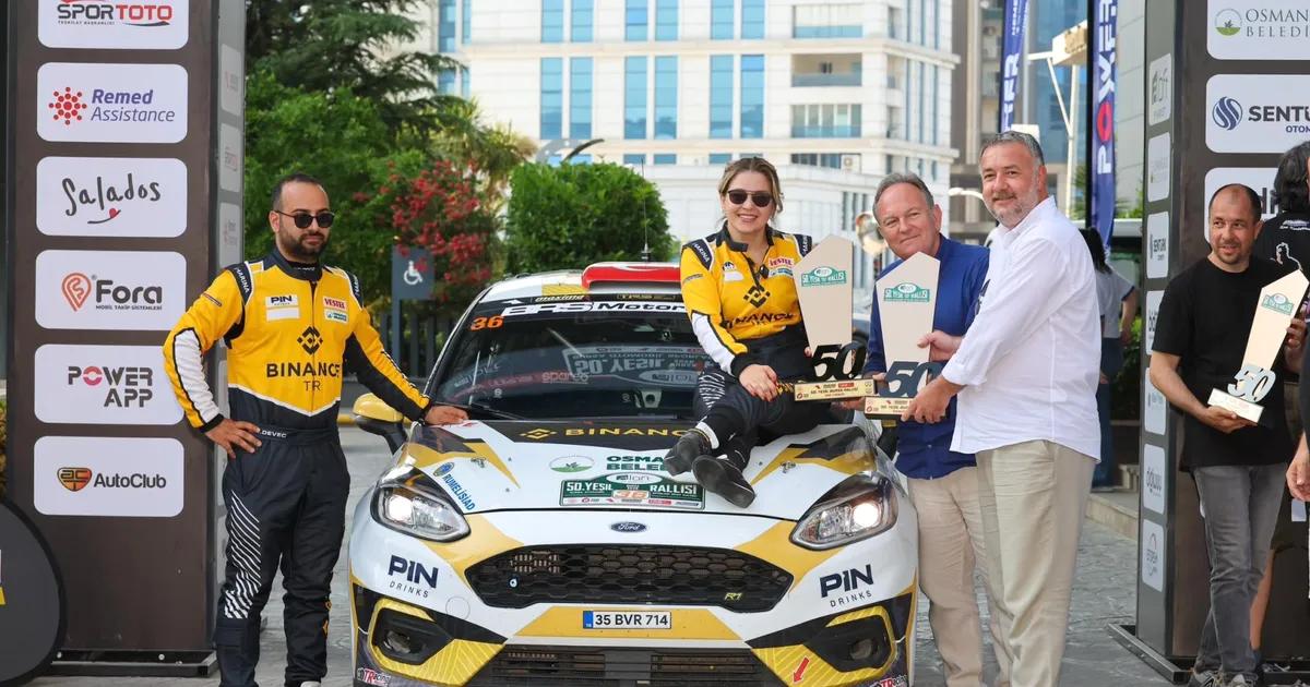 Bursa'da gerçekleştirilen 50. Yeşil Bursa Rallisi ile spor tutkunları büyük