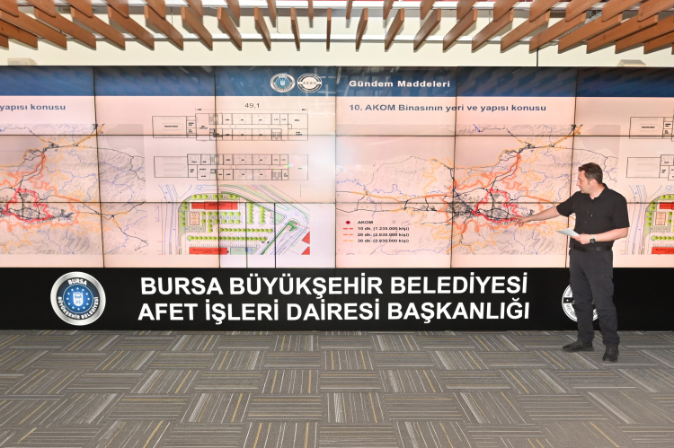 Bursa'da Afet Hazırlıkları Yıllık Toplantısı
