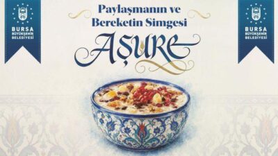 Bursa’da Muharrem ayı vesilesi ile aşure kazanları 17 ilçede de