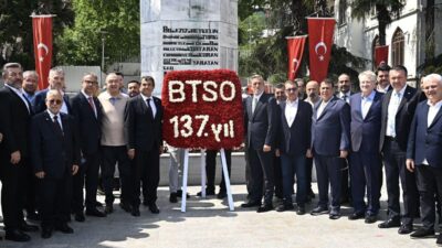 Bursa Ticaret ve Sanayi Odası'nın 137. yıl dönümünü resmi ve