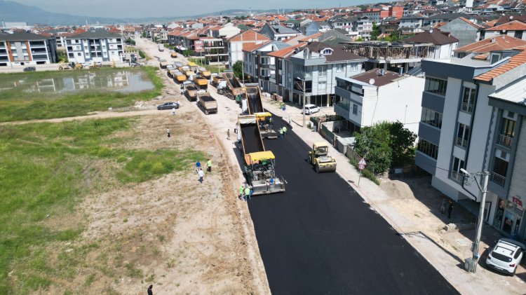 Bursa’da Bülbül Caddesi Yenilendi
