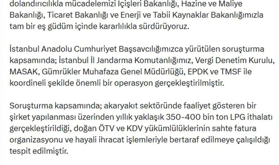 Bursa'da gerçekleştirilen eş zamanlı operasyonlar hakkında detaylar, suç unsurları ile