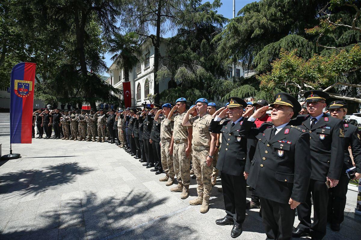 Bursa'da Jandarma'nın 187. Yıl kutlamaları, gelenekler ve başarılarla dolu bir