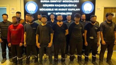 Bursa'da gerçekleştirilen kaçak göçmen operasyonu hakkında detaylı bilgi. Güvenlik güçlerinin