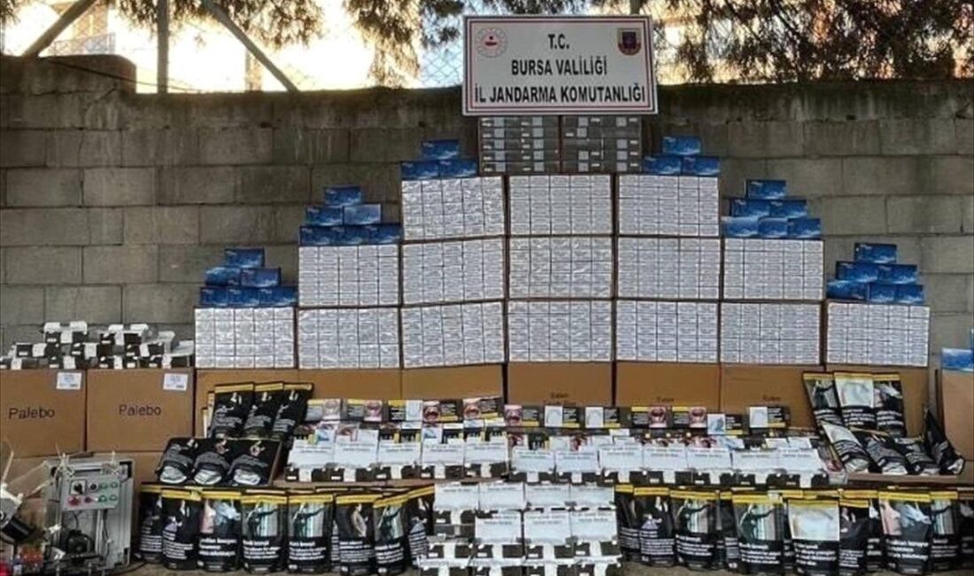 Bursa'da gerçekleştirilen kaçakçılık operasyonunun detayları ve sonuçları hakkında güncel ve