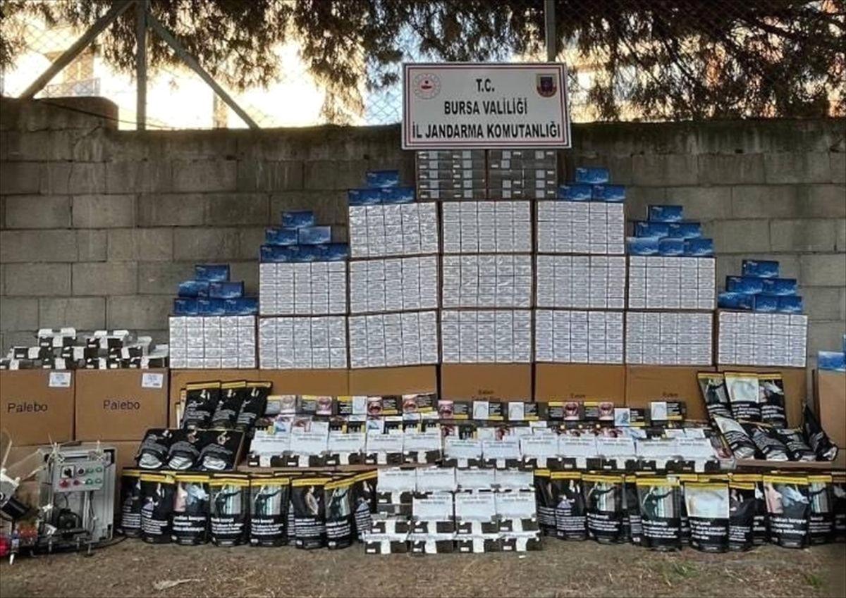 Bursa'da gerçekleştirilen kaçakçılık operasyonunun detayları ve sonuçları hakkında güncel ve