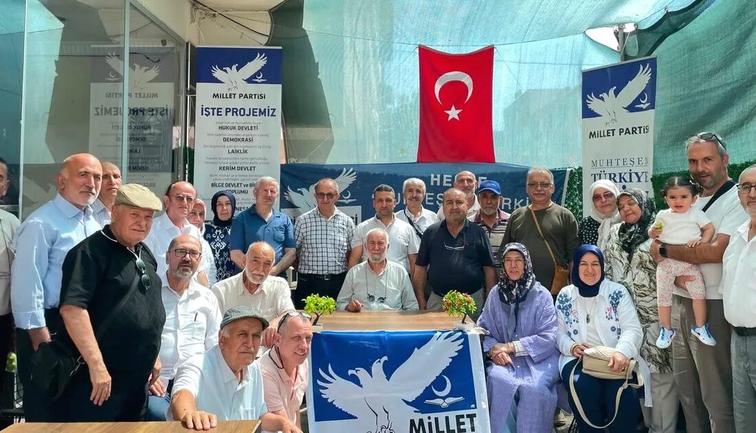 Bursa'da Millet Partisi İlçe Kongreleri başladı. Partinin yerel teşkilatlanma çalışmaları