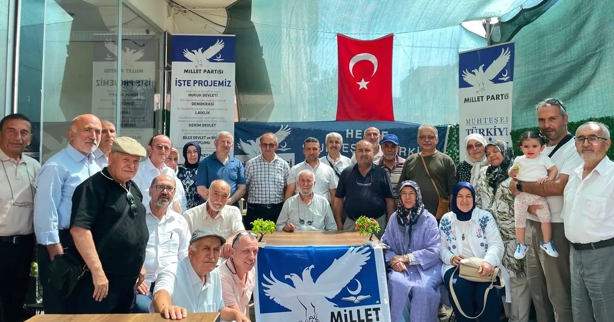 Bursa'da Millet Partisi İlçe Kongreleri başladı. Partinin yerel teşkilatlanma çalışmaları
