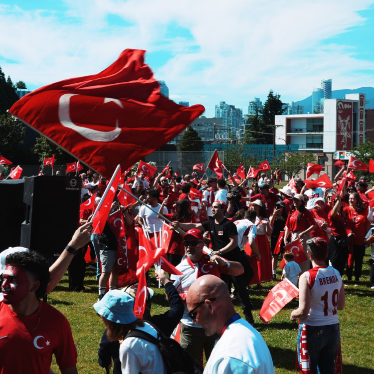 Bursa'da Milli Takım Maç Coşkusu