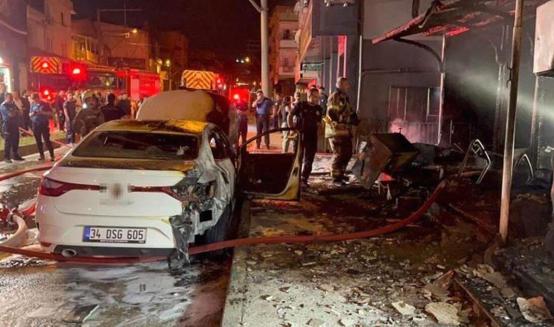 Bursa'da mobilya deposunda çıkan yangın, büyük maddi hasar ve güvenlik