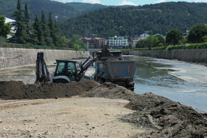 Bursa'da Nilüfer Çayı Temizliği