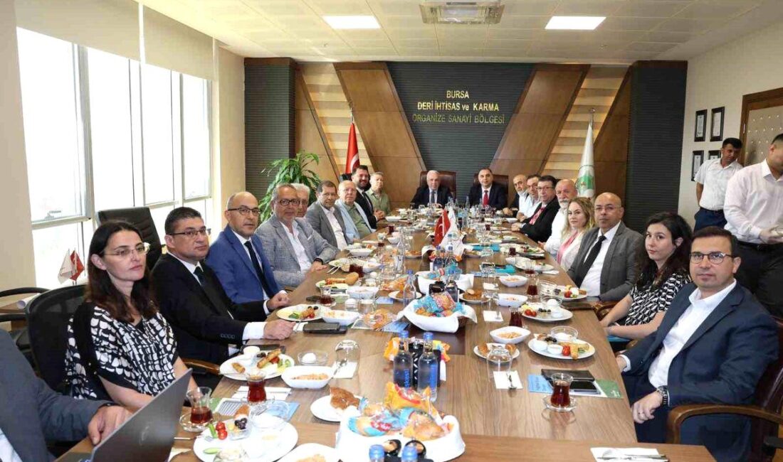 Bursa'da organize sanayi bölgeleri istişare toplantısı, bölgesel gelişmeler ve işbirliği
