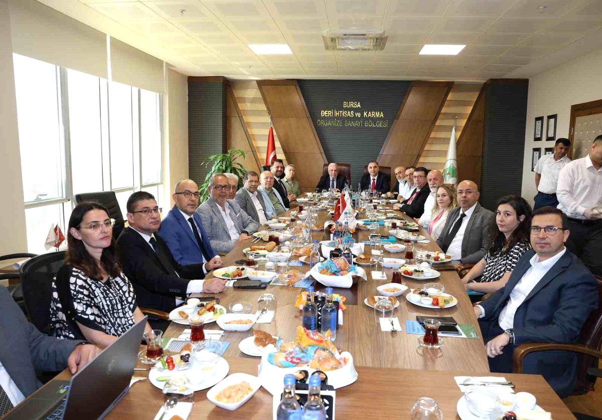 Bursa'da organize sanayi bölgeleri istişare toplantısı, bölgesel gelişmeler ve işbirliği