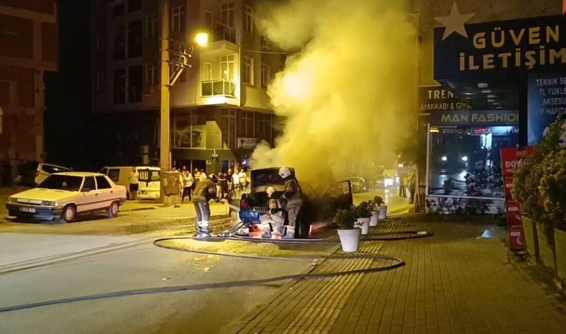 Bursa'da otomobilin alev alıp yanması olayı detaylarıyla inceleniyor. Güvenlik ve