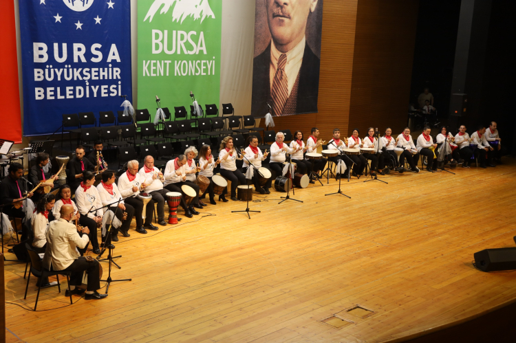 Bursa'da Türk Halk Müziği Konseri Gerçekleşti